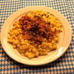 ©Wirtschaft zum Schmied - Käsespätzle mit Röstzwiebeln Käsespätzle mit Röstzwiebeln in der Wirtschaft zum Schmied